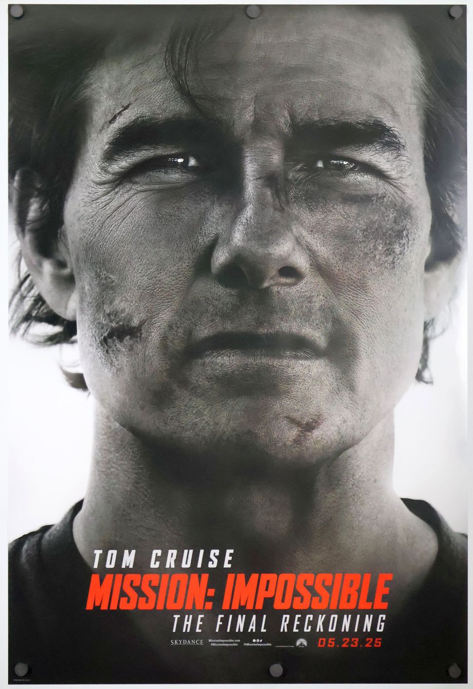 Mission: Impossible - The Final Reckoning (2025) original theatrical movie poster - Advance