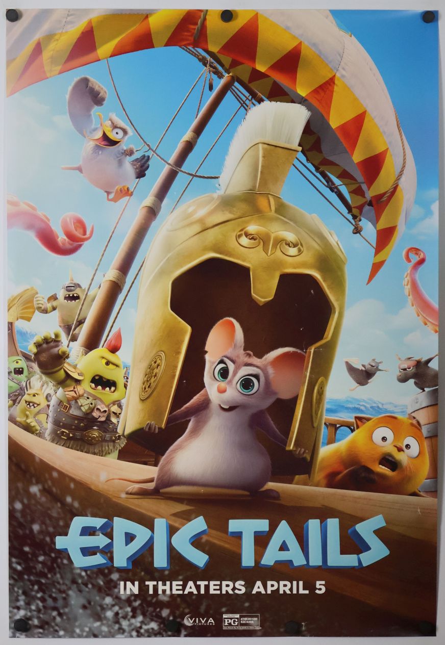 Epic Tails (2024) original theatrical movie poster - Final