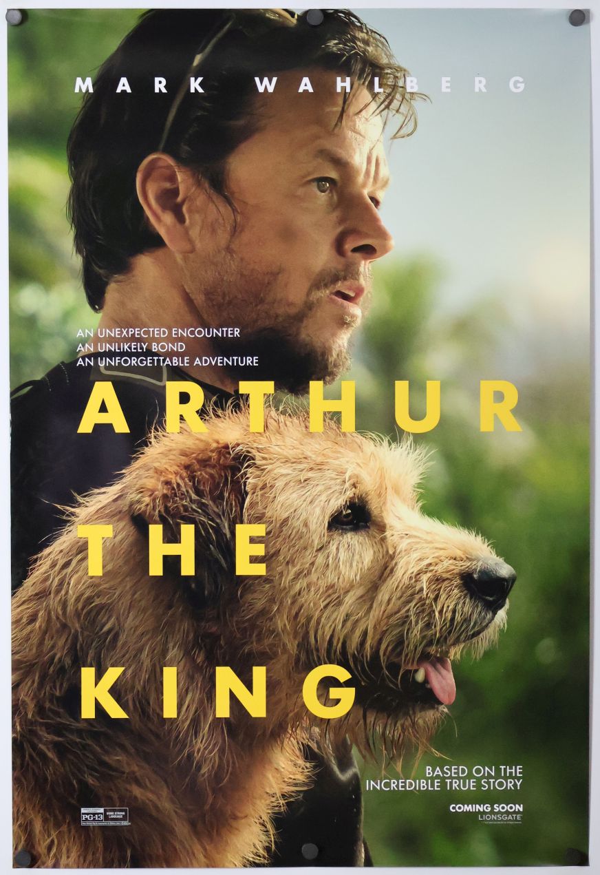 Arthur the King (2024) original theatrical movie poster - Final