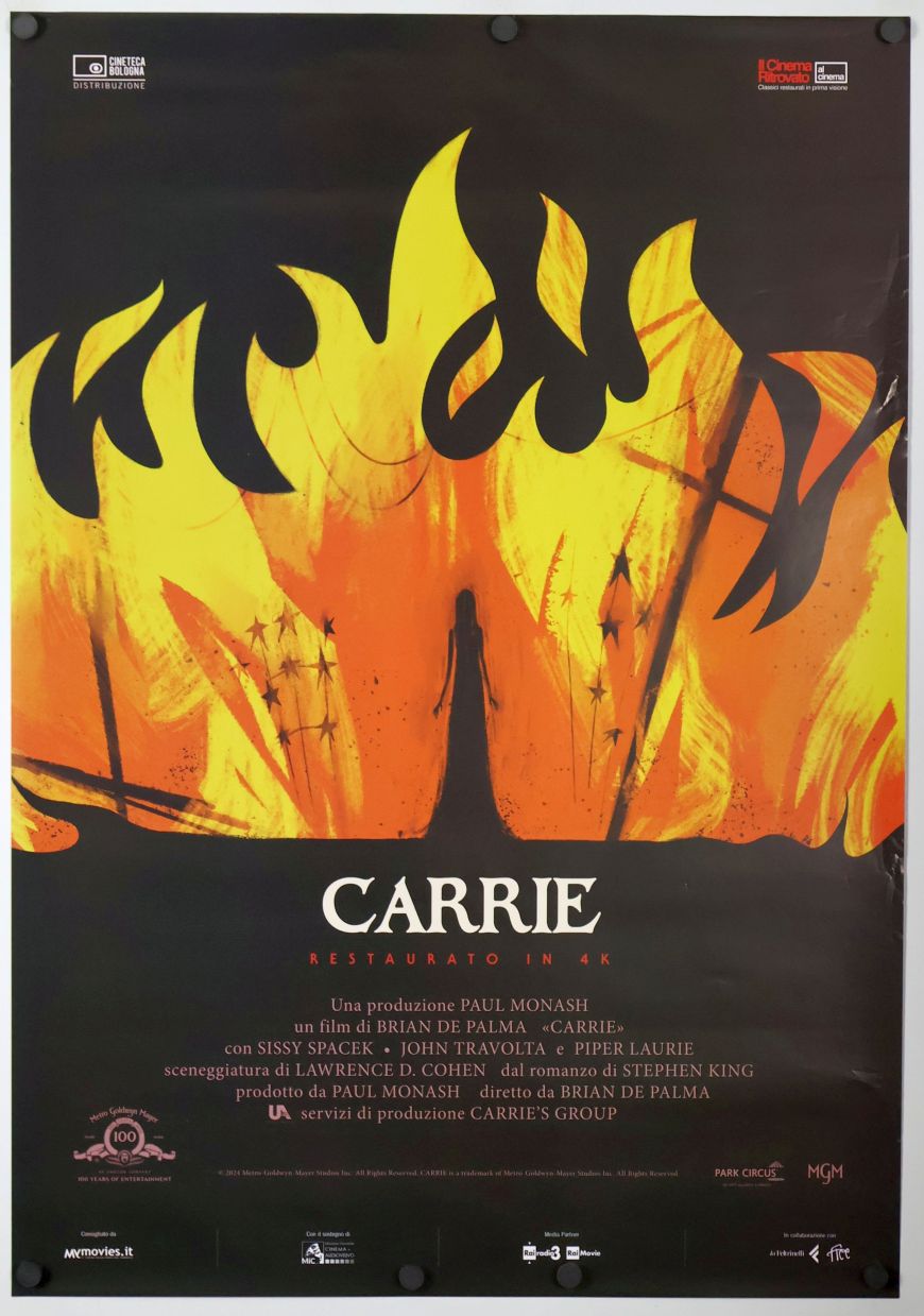 Carrie (2024) original theatrical movie poster - Re-Release