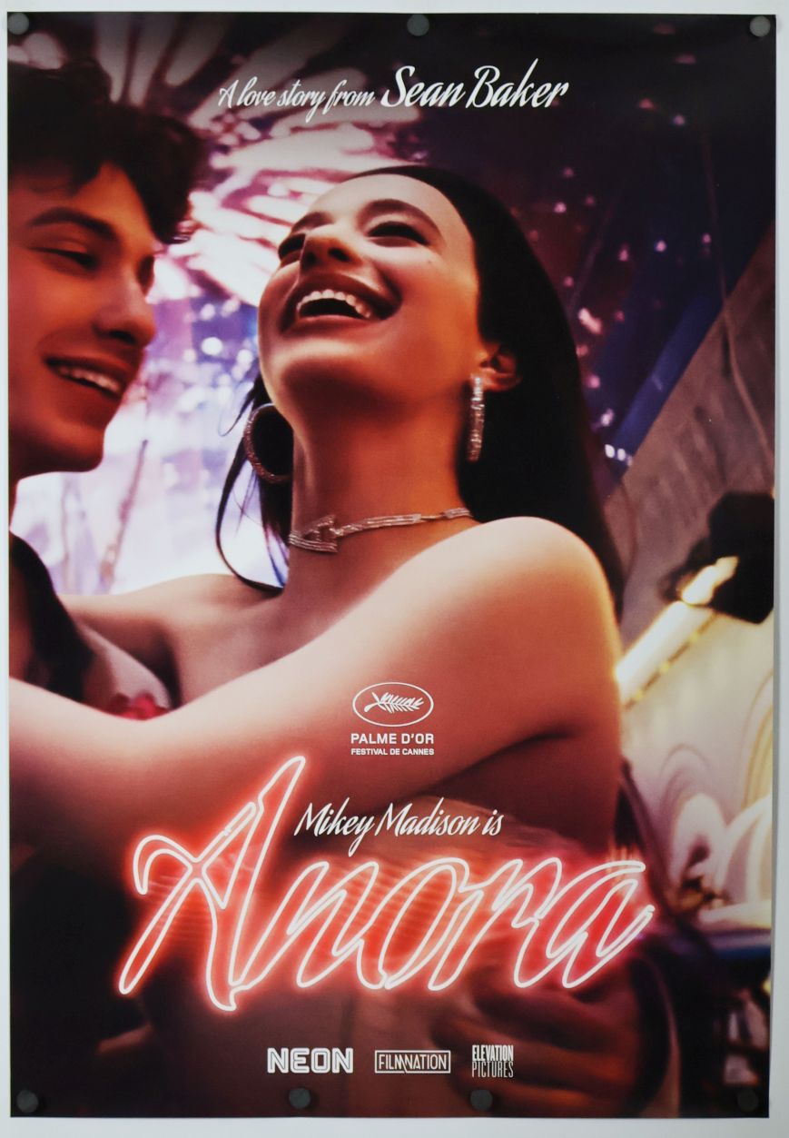 Anora (2024) original theatrical movie poster - Final