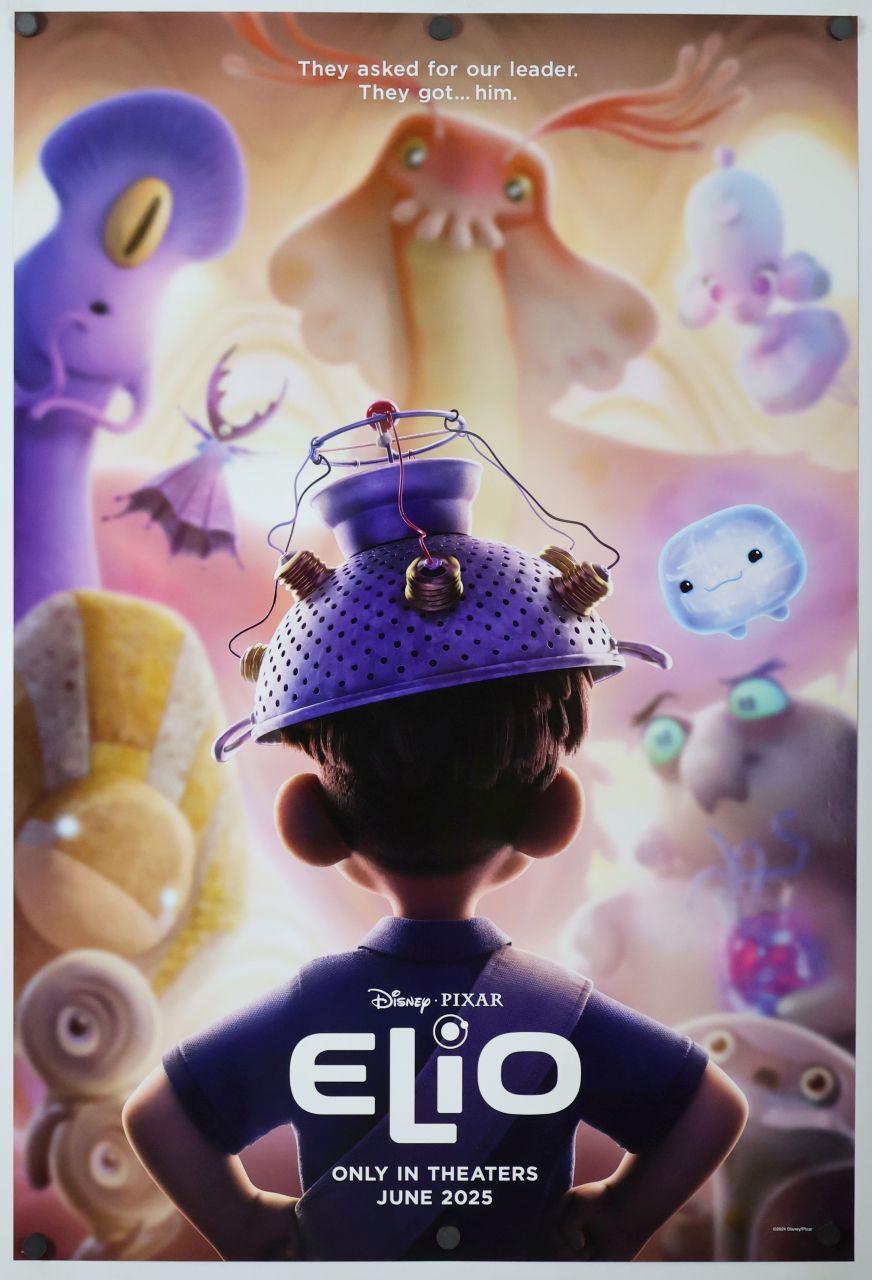 Elio (2025) original theatrical movie poster - Advance Style B
