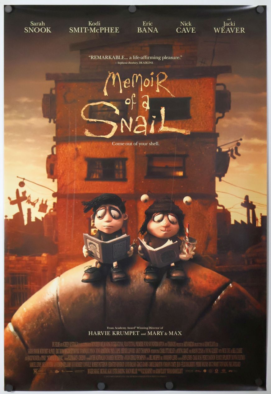 Memoir of a Snail (2024) original theatrical movie poster - Final