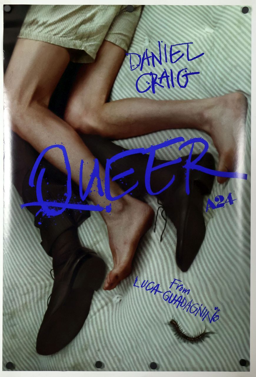 Queer (2024) original theatrical movie poster - Advance