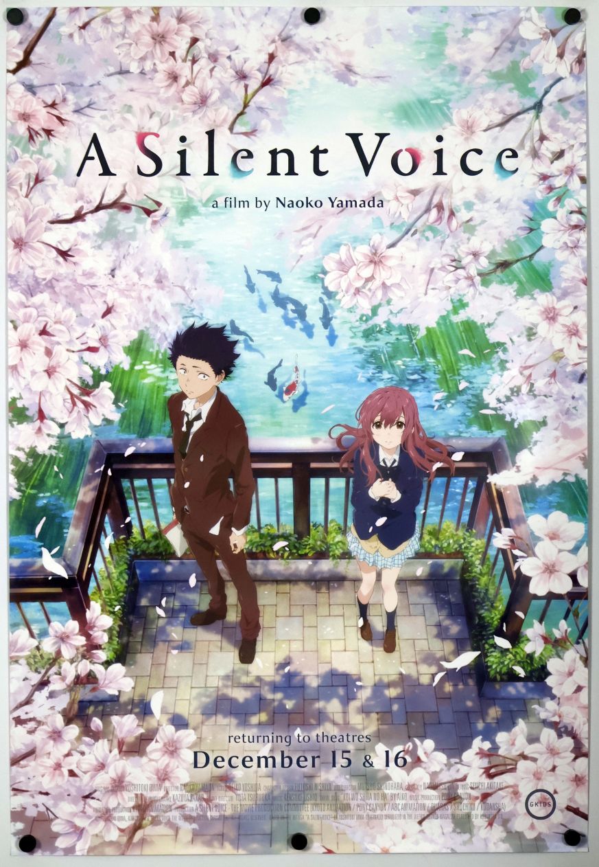 A Silent Voice: The Movie (2024) original theatrical movie poster - Re-Release