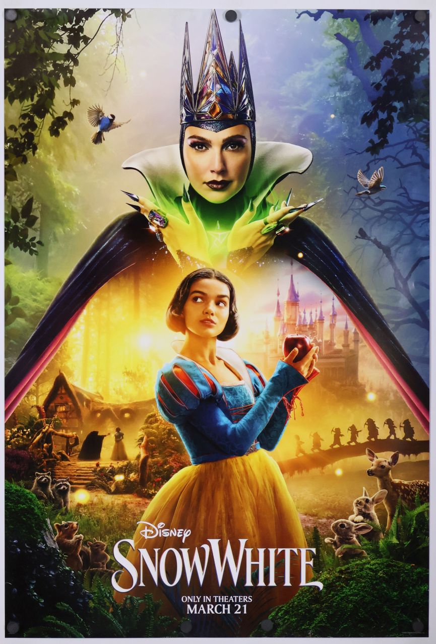 Snow White (2025) original theatrical movie poster - Advance Style B