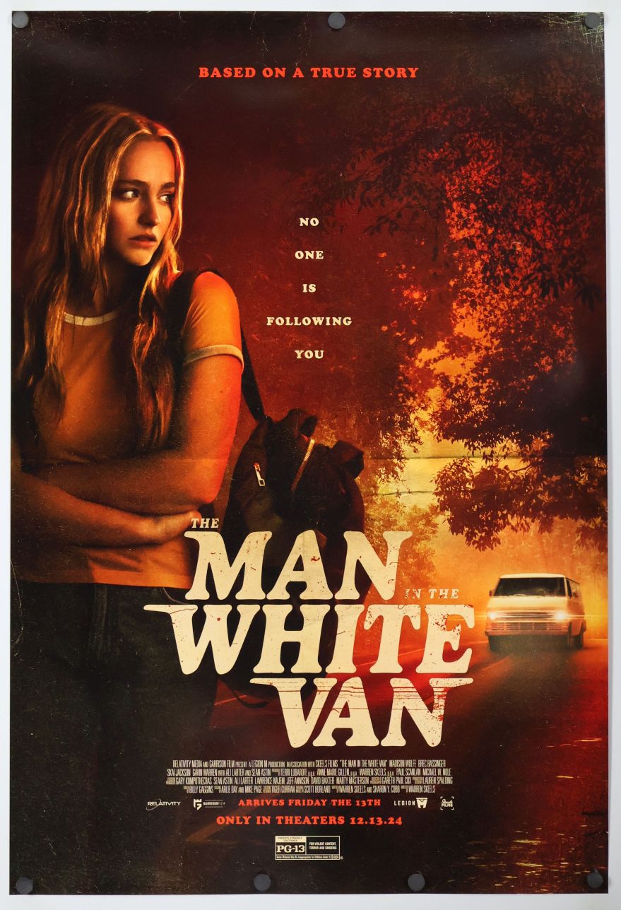 The Man in the White Van (2023) original theatrical movie poster - Final