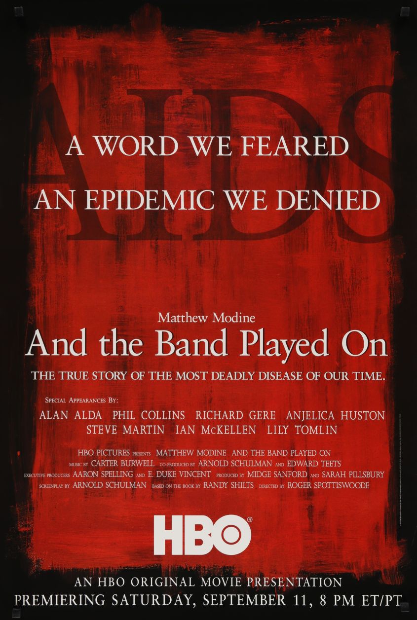 And the Band Played On (1993) original theatrical movie poster - Final