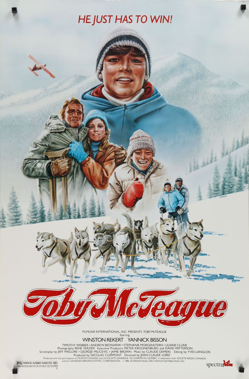 Toby McTeague (1986) original theatrical movie poster - Final