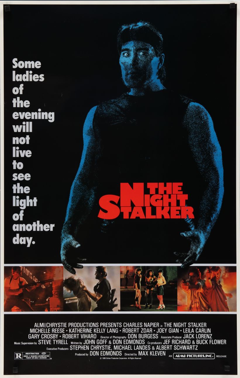 The Night Stalker (1986) original theatrical movie poster - Final