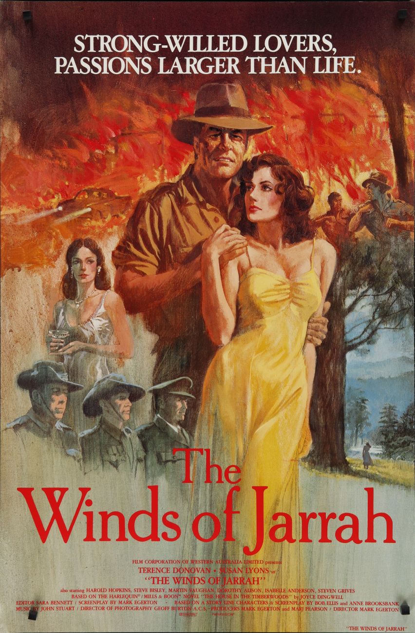 The Winds of Jarrah (1983) original theatrical movie poster - Final