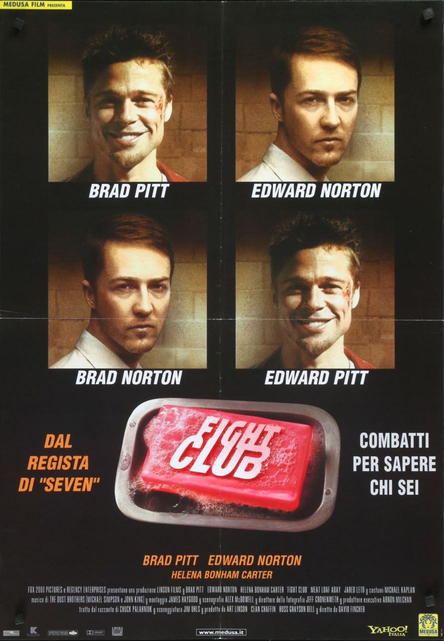 Fight Club (1999) original theatrical movie poster - Final
