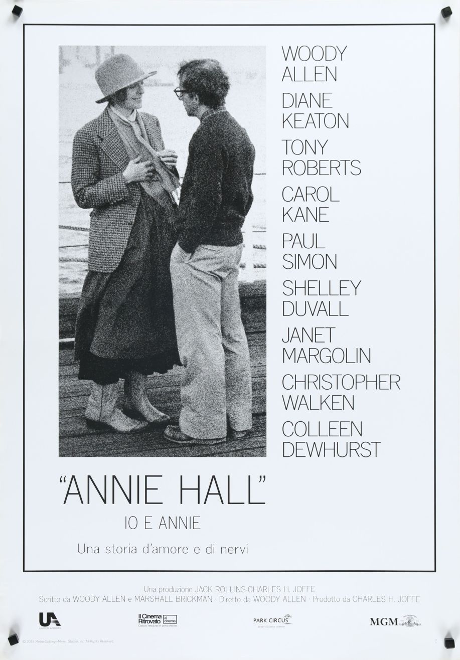 Annie Hall (2017) original theatrical movie poster - Re-Release