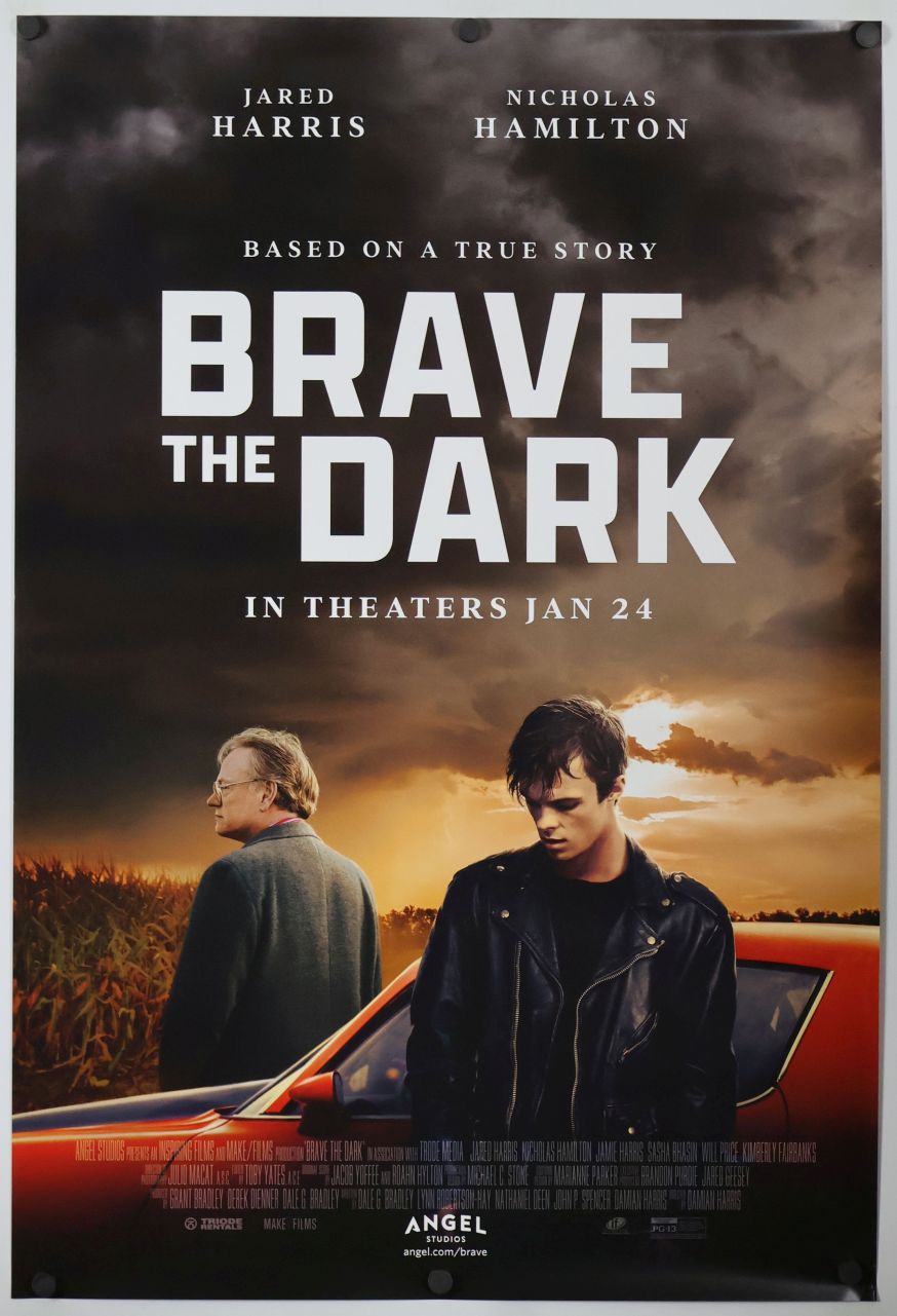 Brave the Dark (2025) original theatrical movie poster - Final