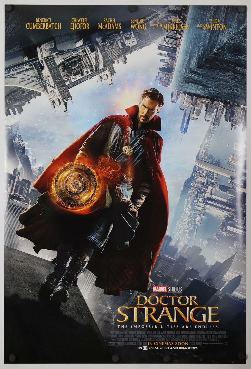 Doctor Strange (2016) original theatrical movie poster - International Style B
