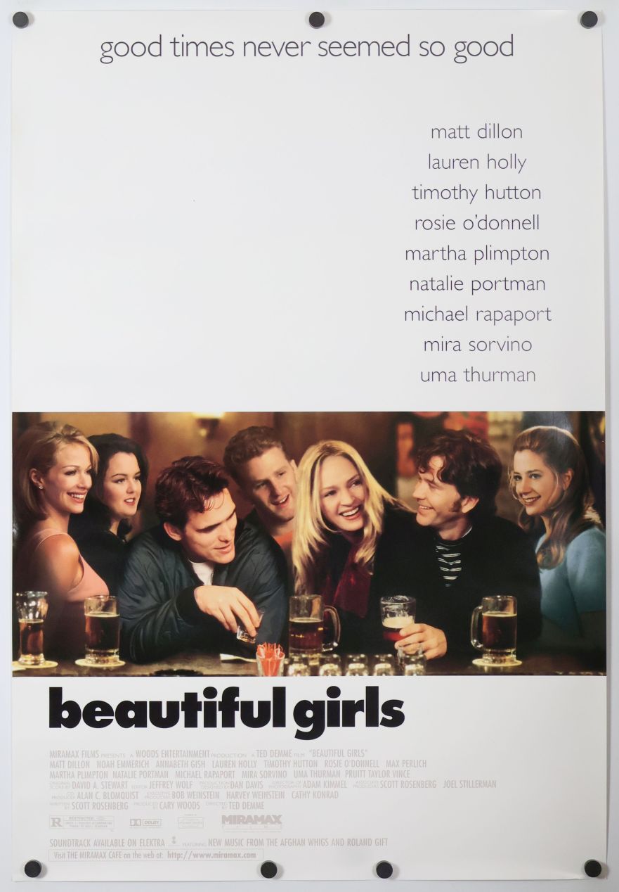 Beautiful Girls (1996) original theatrical movie poster - Final