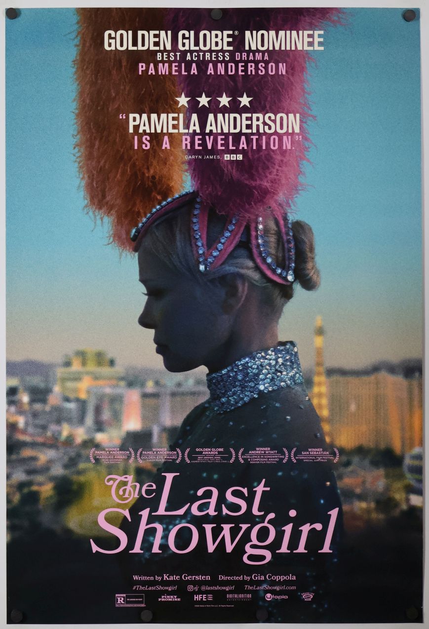The Last Showgirl (2024) original theatrical movie poster - Final