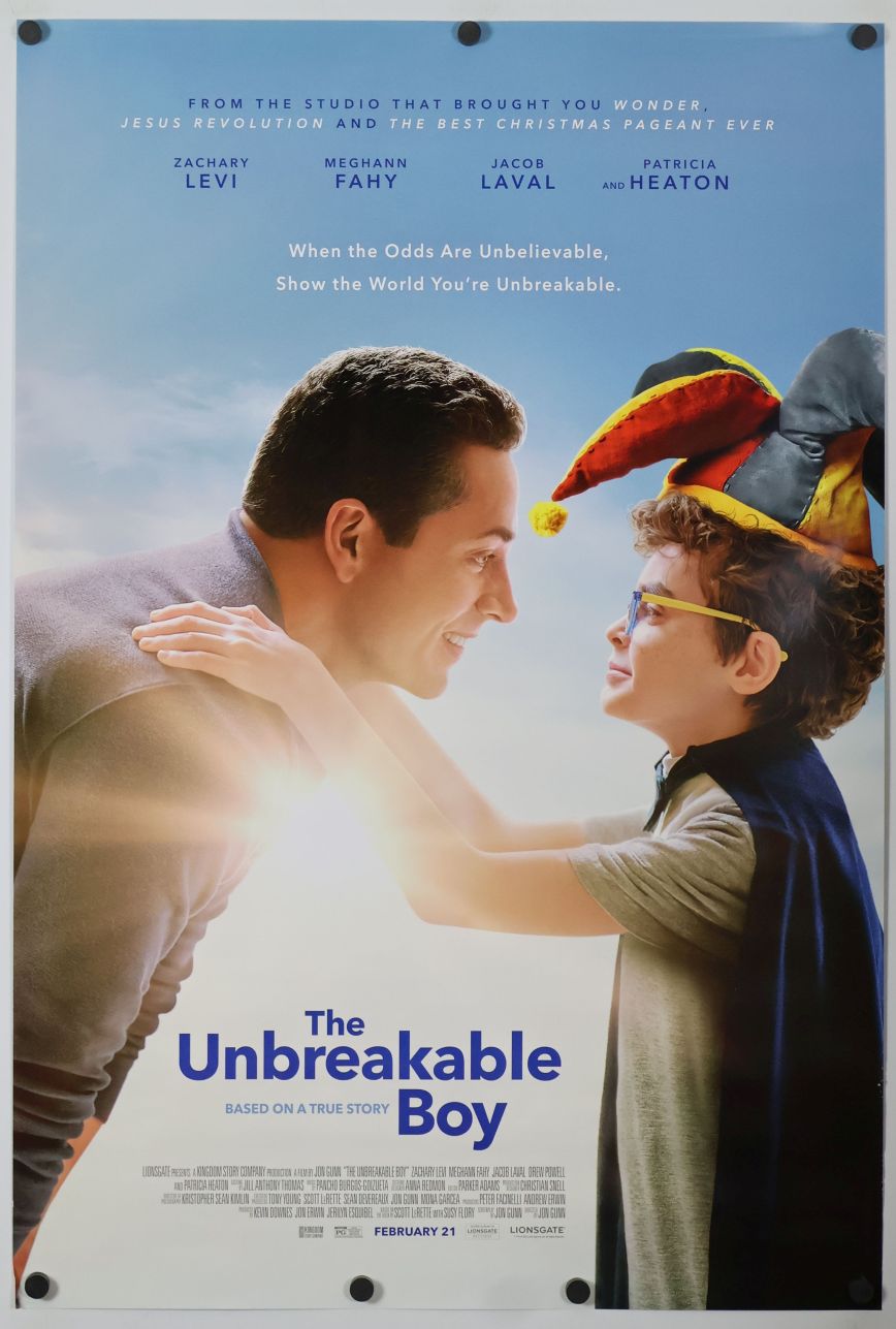 The Unbreakable Boy (2025) original theatrical movie poster - Final