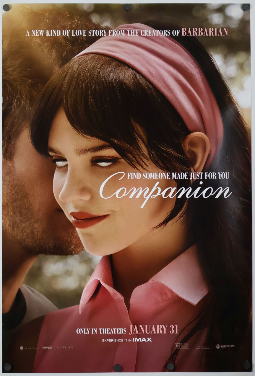 Companion (2025) original theatrical movie poster - Final