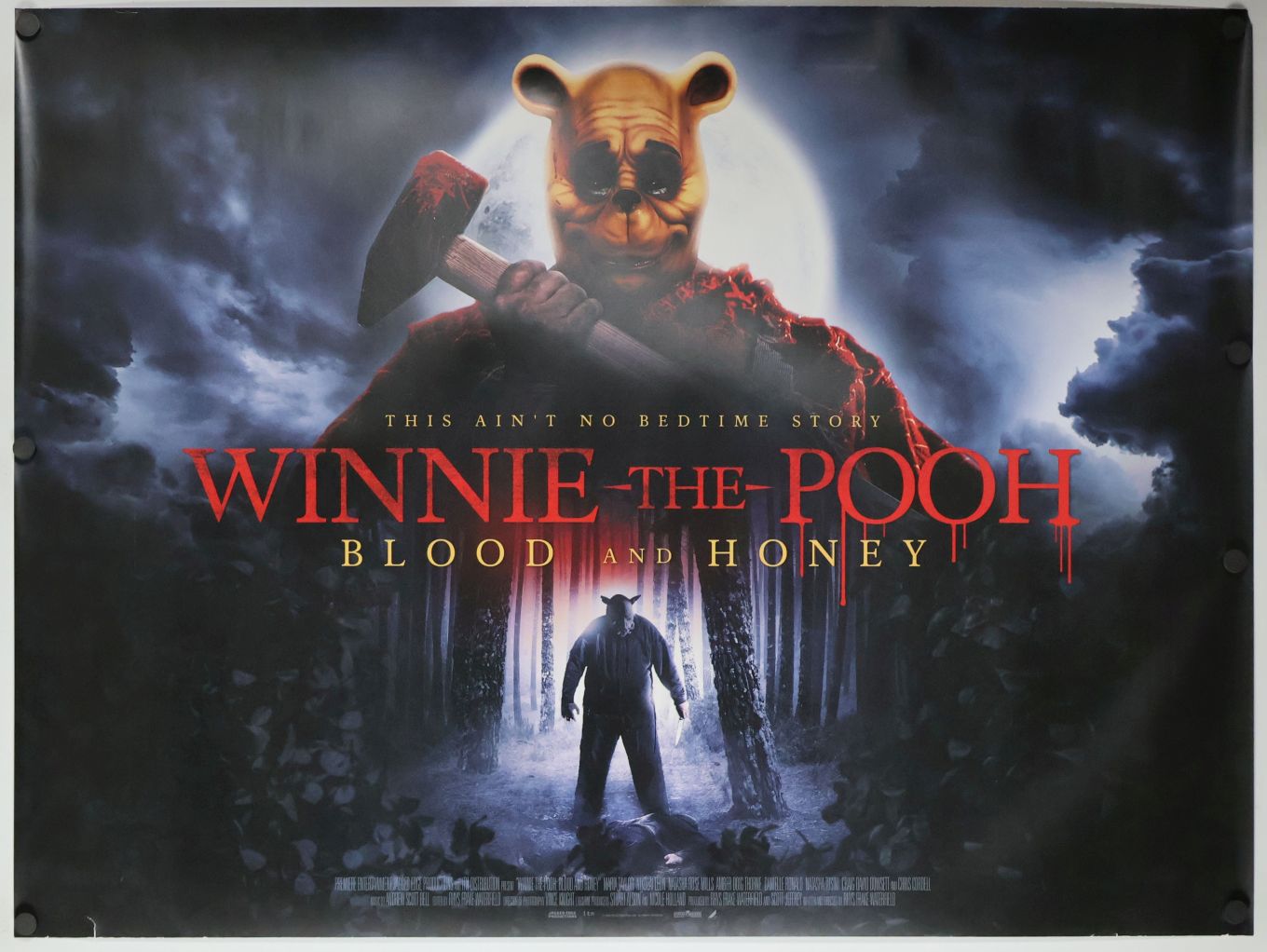Winnie the Pooh: Blood and Honey (2023) original theatrical movie poster - Final