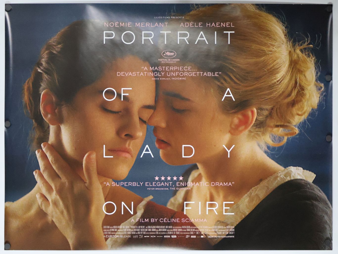 Portrait of a Lady on Fire (2020) original theatrical movie poster - Final