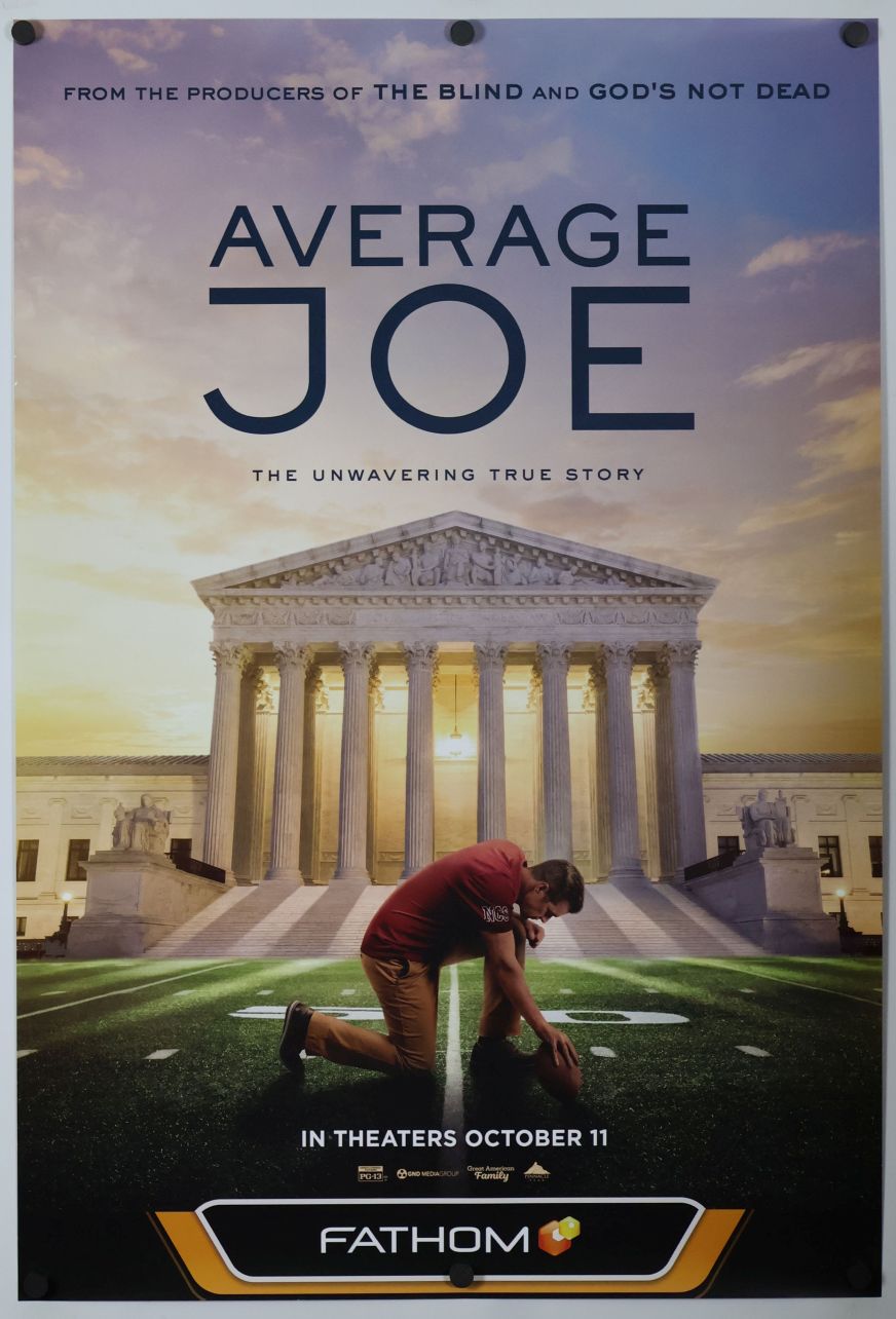 Average Joe (2024) original theatrical movie poster - Final