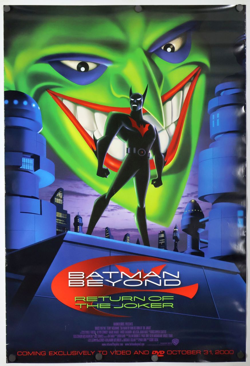 Batman Beyond: Return of the Joker (2000) original theatrical movie poster - Final