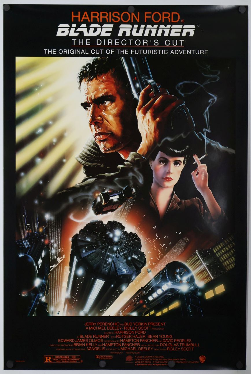 Blade Runner (1992) original theatrical movie poster - Final