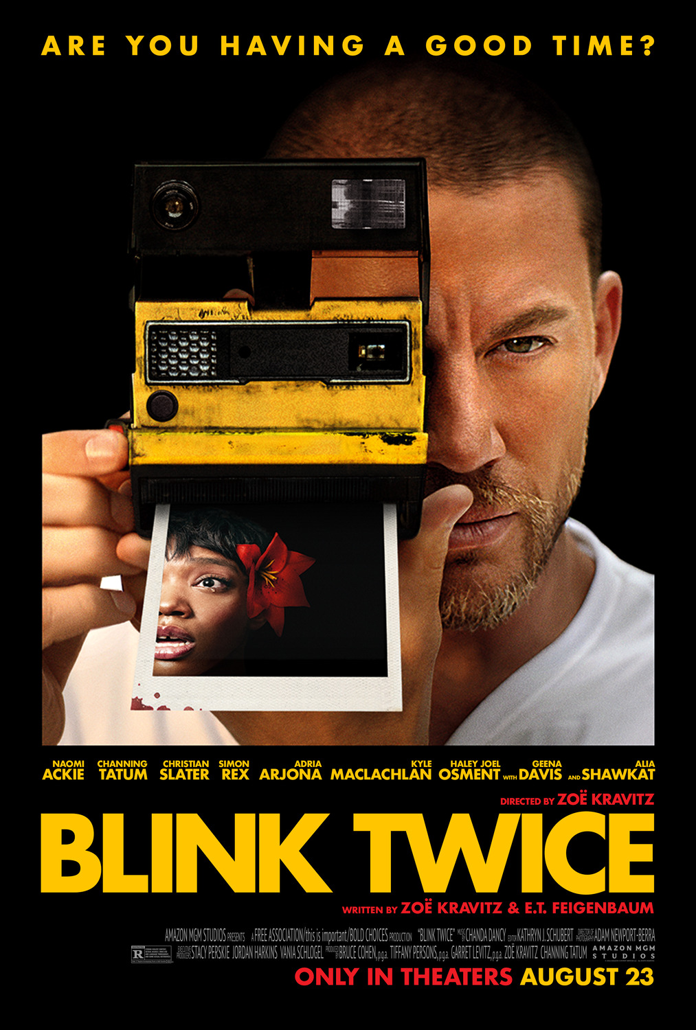 Blink Twice (2024) original theatrical movie poster - Final