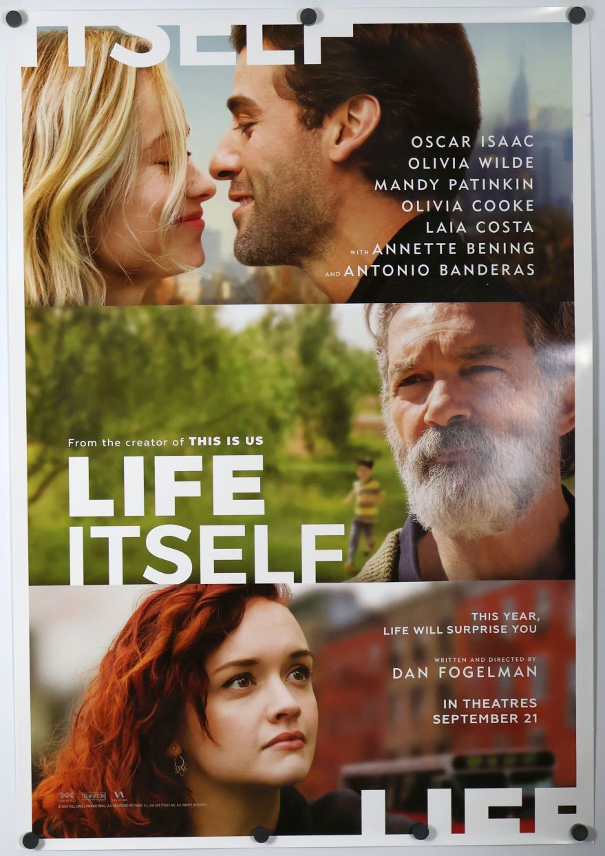 Life Itself (2018) original theatrical movie poster - Final
