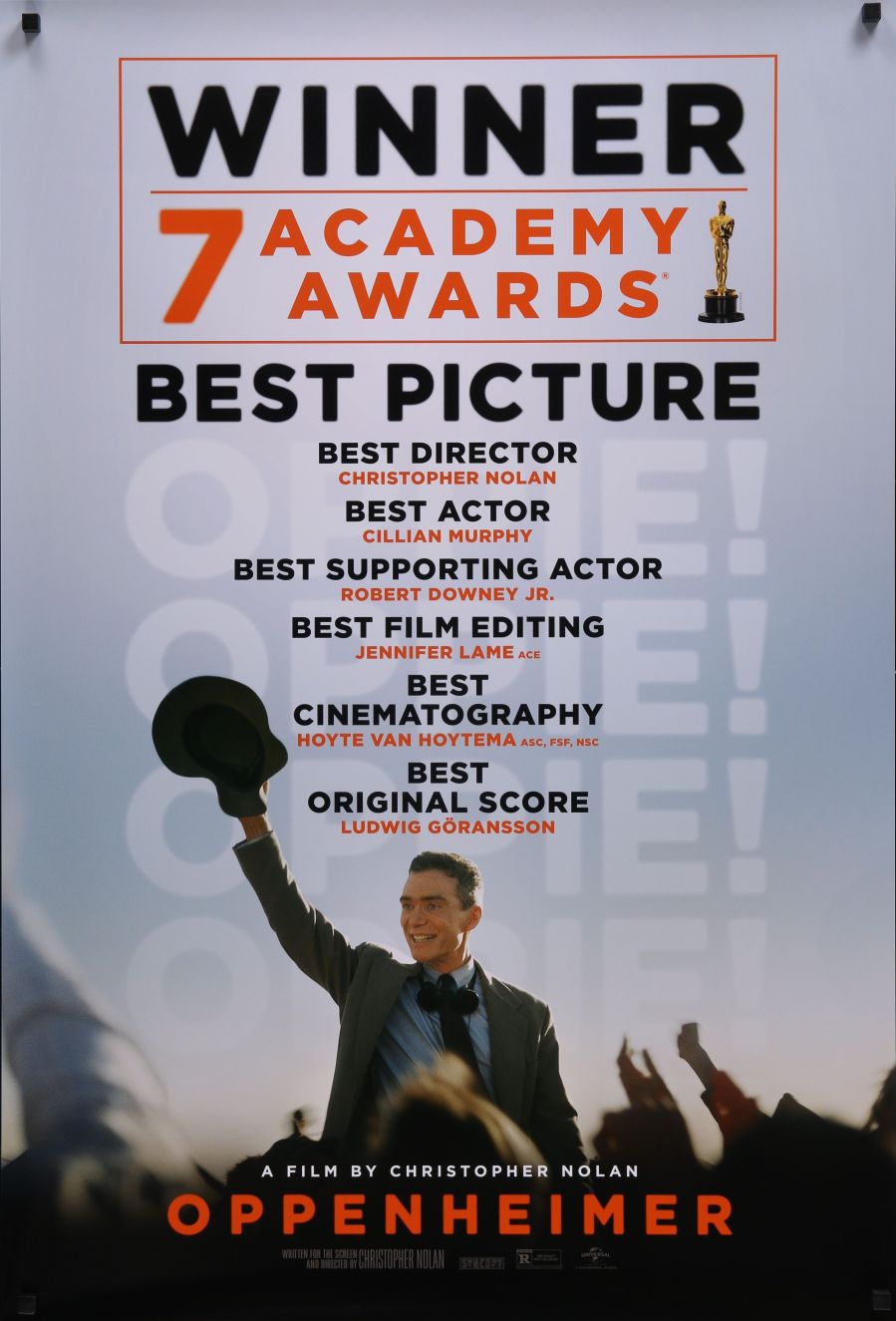 Oppenheimer (2023) original theatrical movie poster - Awards Style