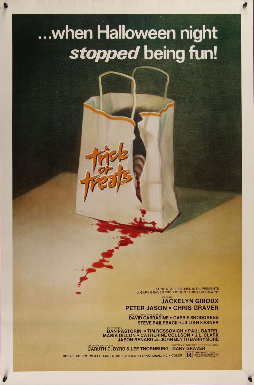 Trick or Treats (1982) original theatrical movie poster - Final