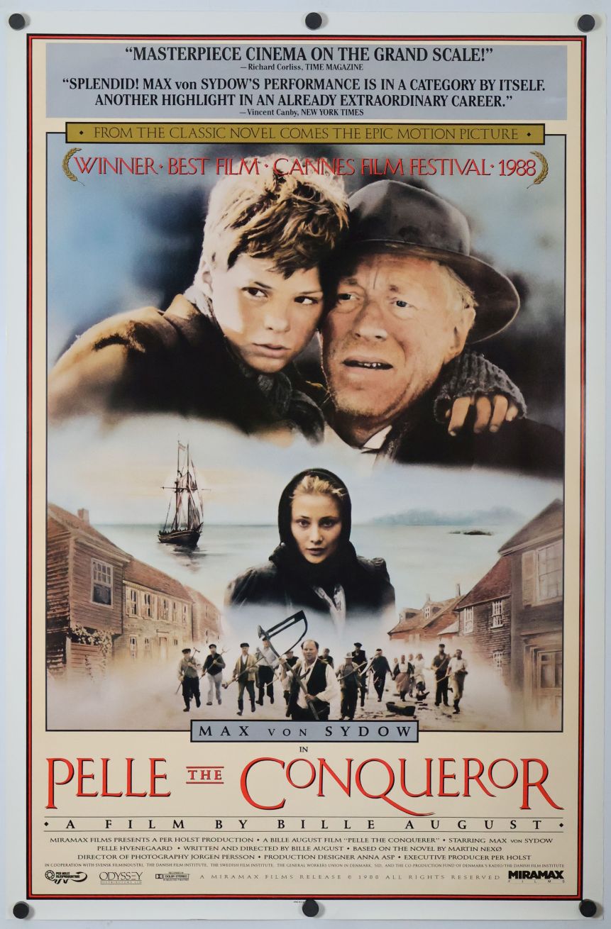 Pelle the Conqueror (1987) original theatrical movie poster - Final