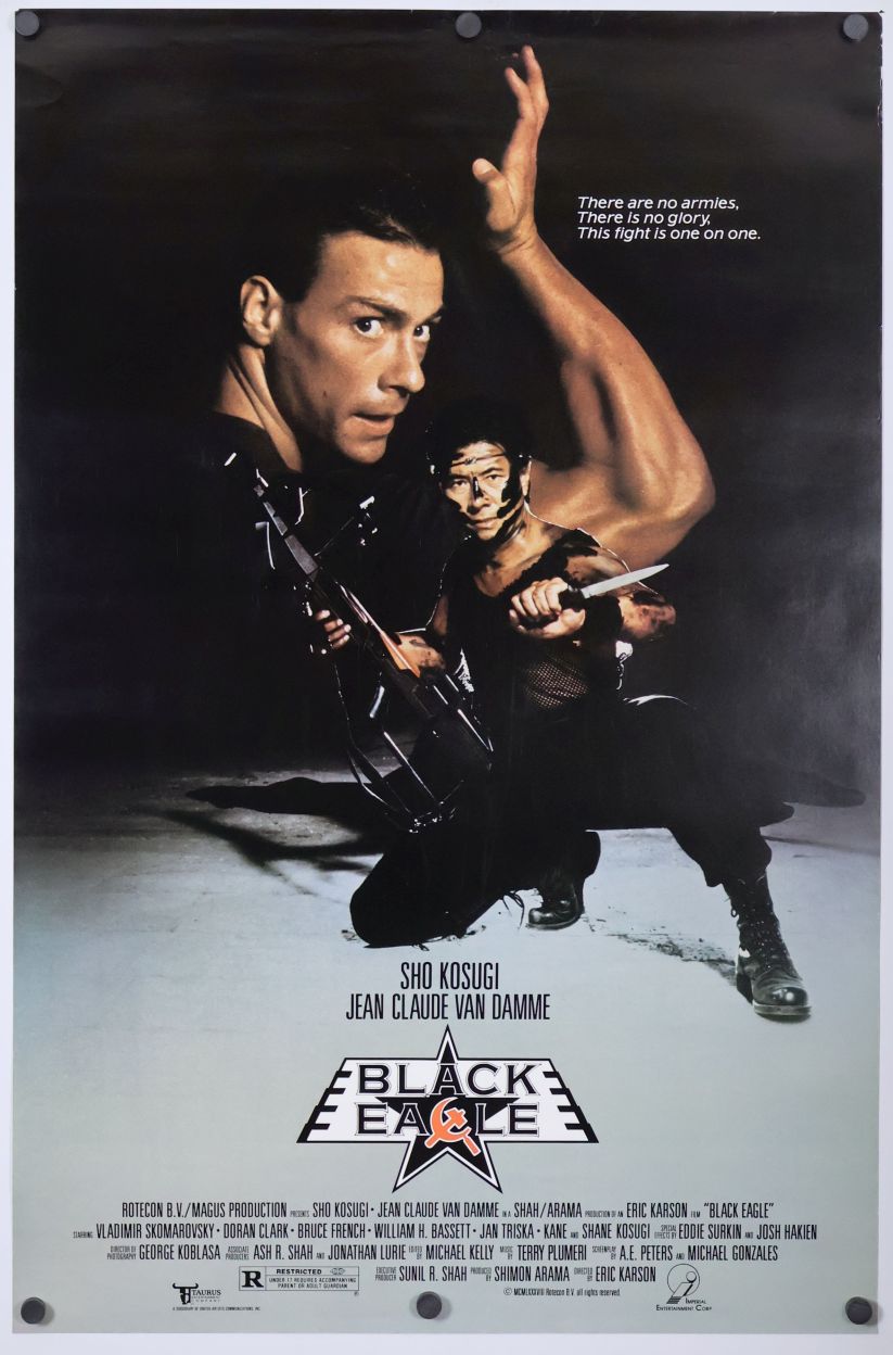 Black Eagle (1988) original theatrical movie poster - Final