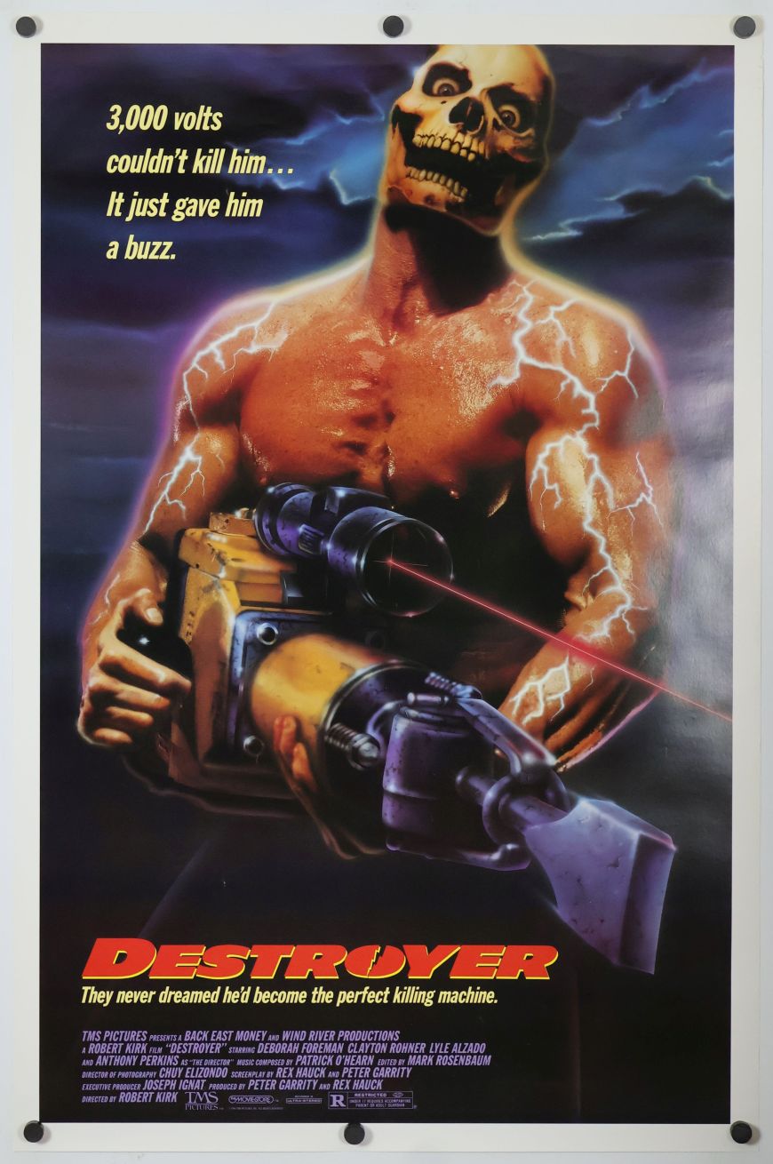 Destroyer (1988) original theatrical movie poster - Final
