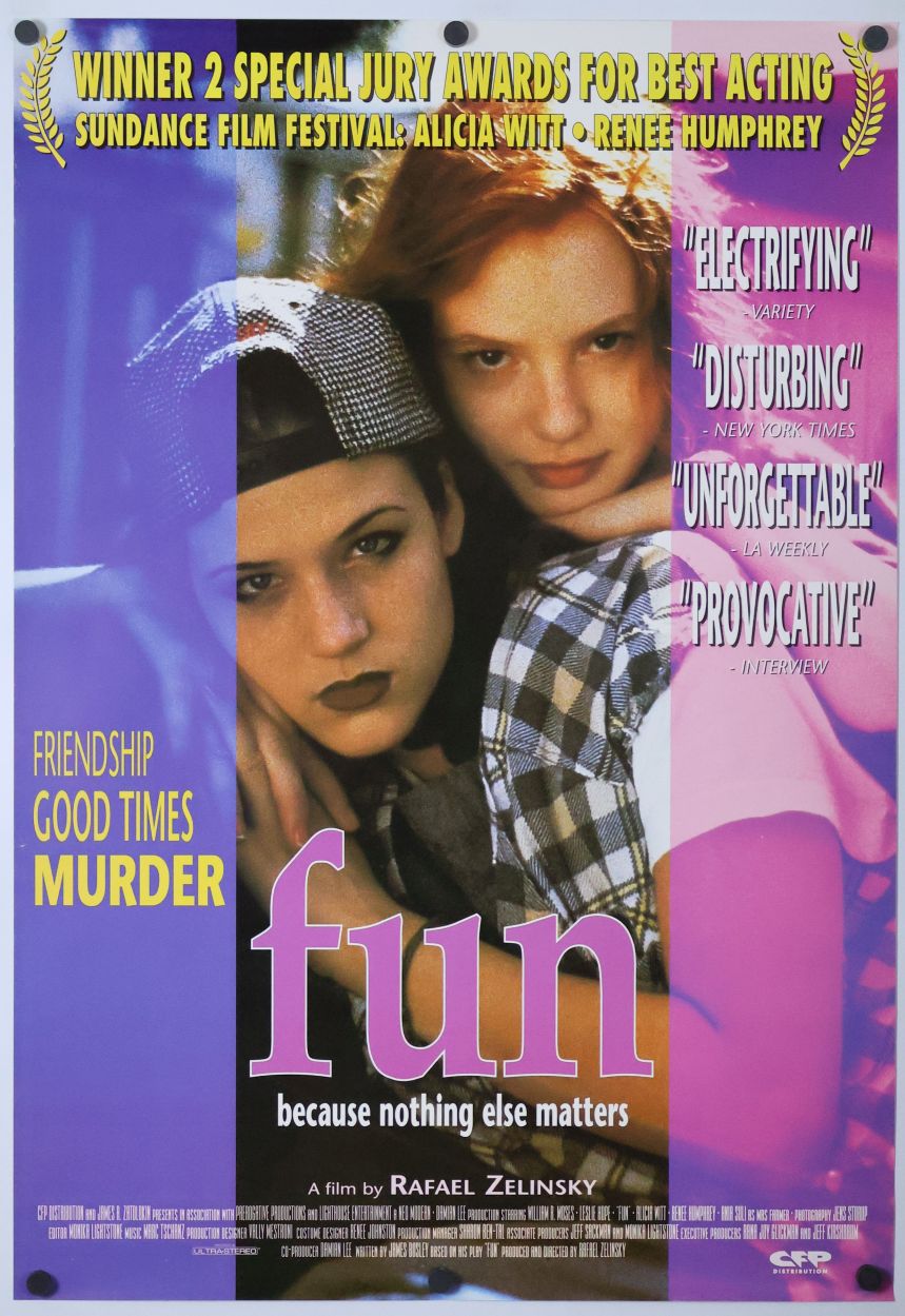 Fun (1994) original theatrical movie poster - Final