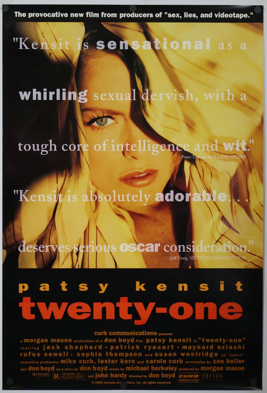 Twenty-One (1991) original theatrical movie poster - Final