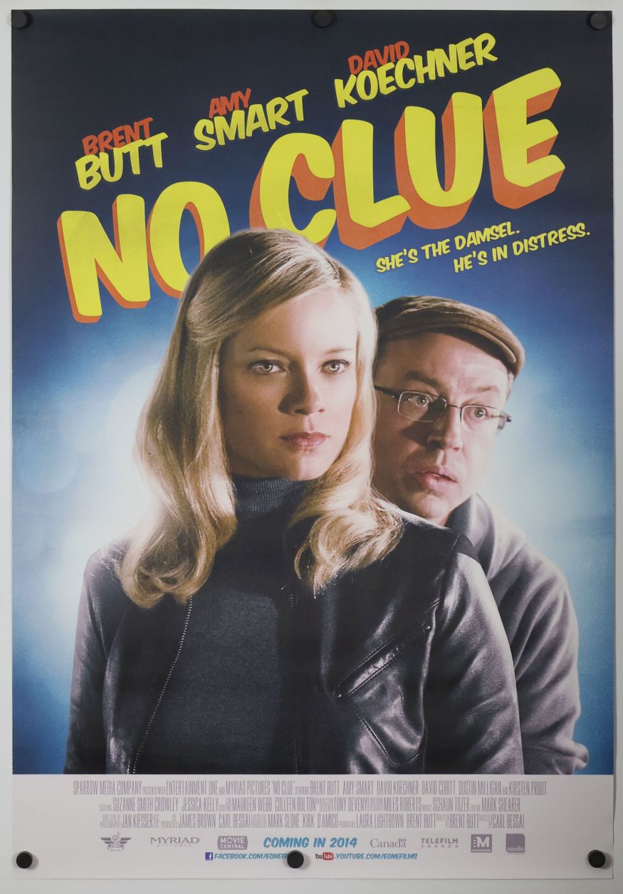 No Clue (2013) original theatrical movie poster - Final