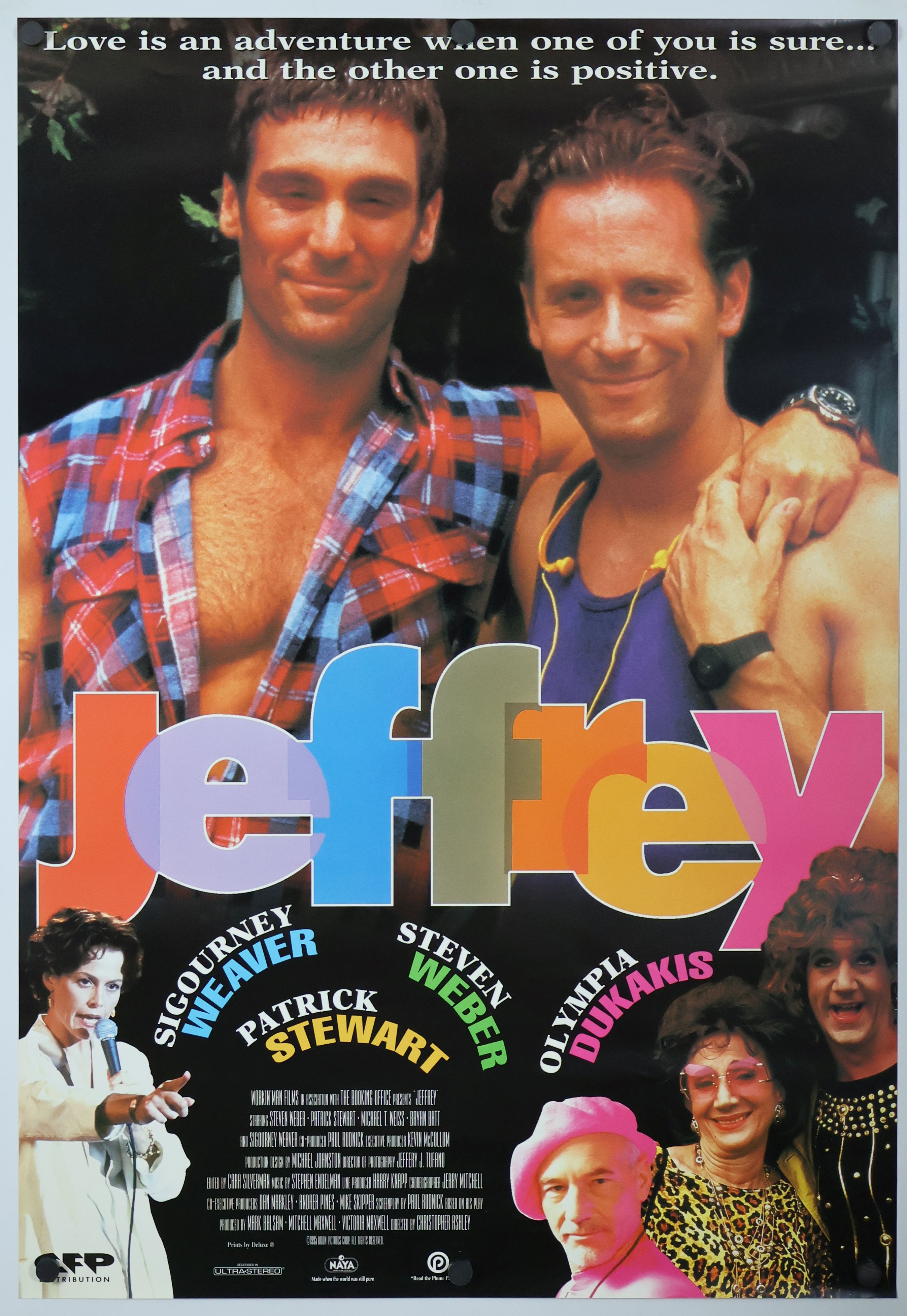 Jeffrey (1995) original theatrical movie poster - Final