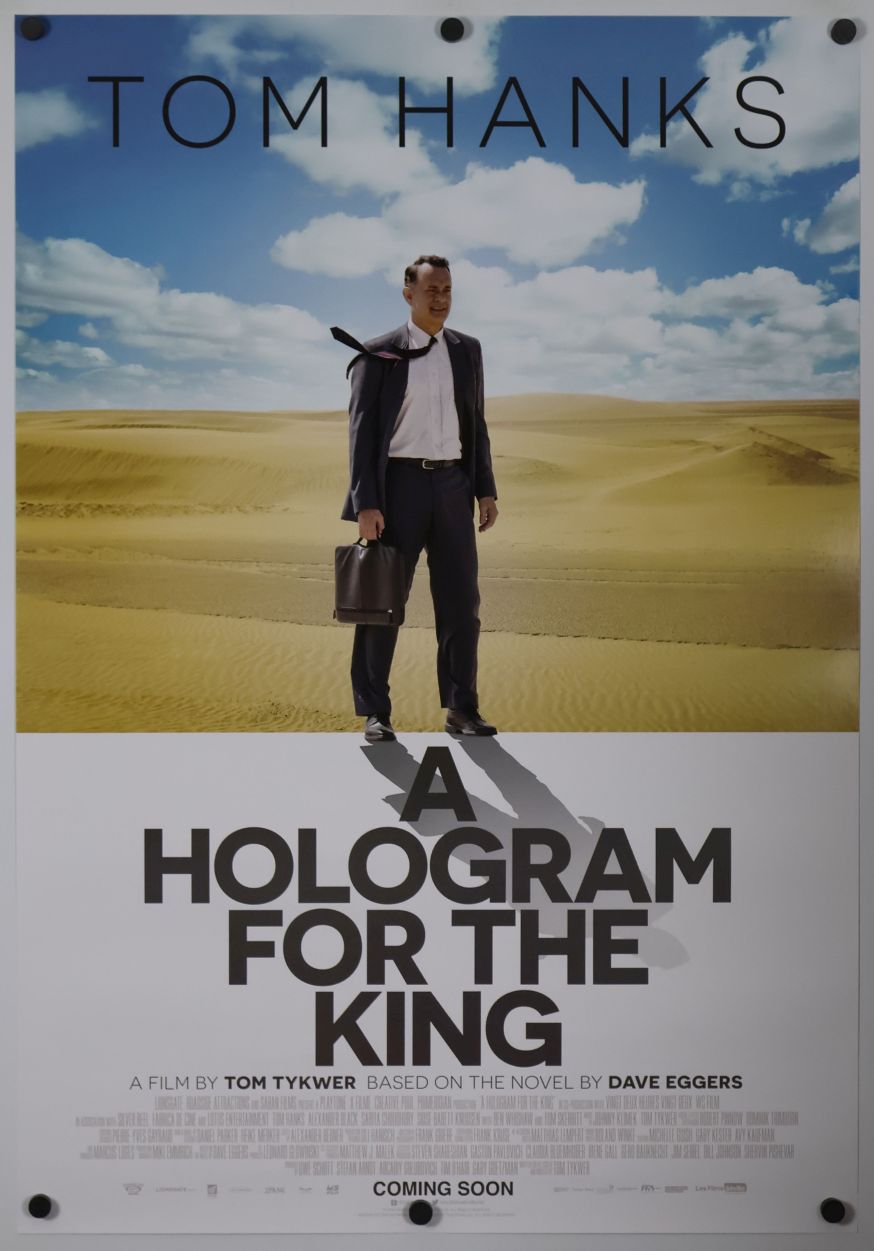 A Hologram for the King (2016) original theatrical movie poster - Final