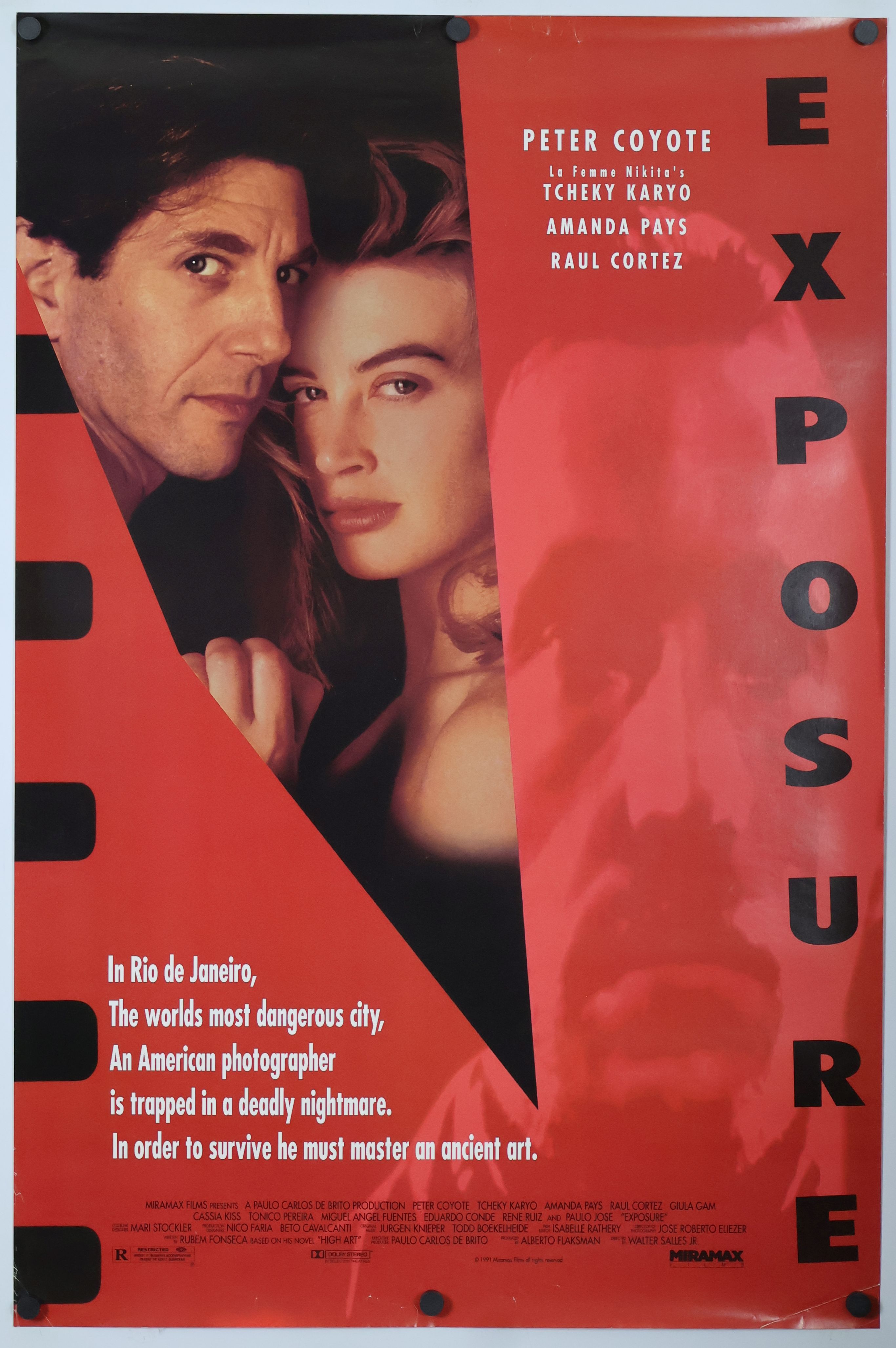 A Grande Arte (1991) original theatrical movie poster - Final