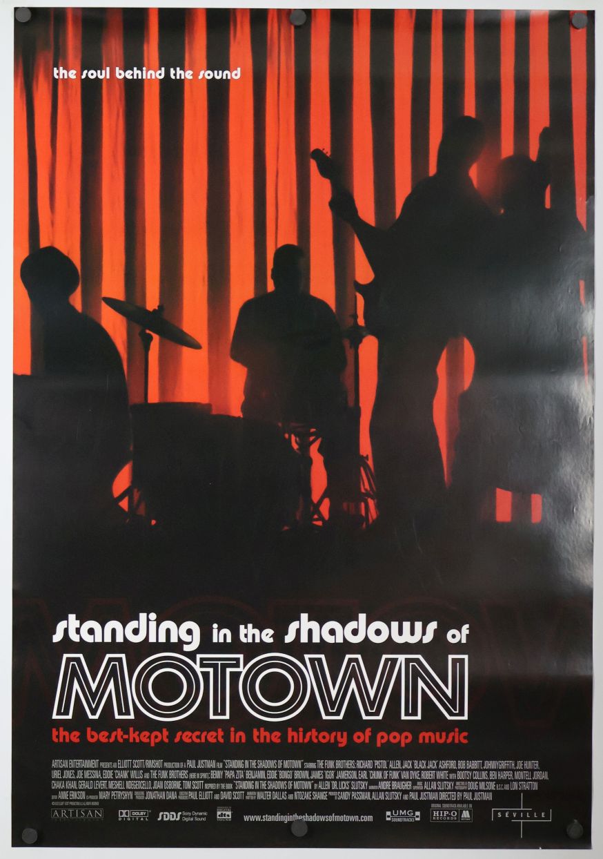 Standing in the Shadows of Motown (2002) original theatrical movie poster - Final