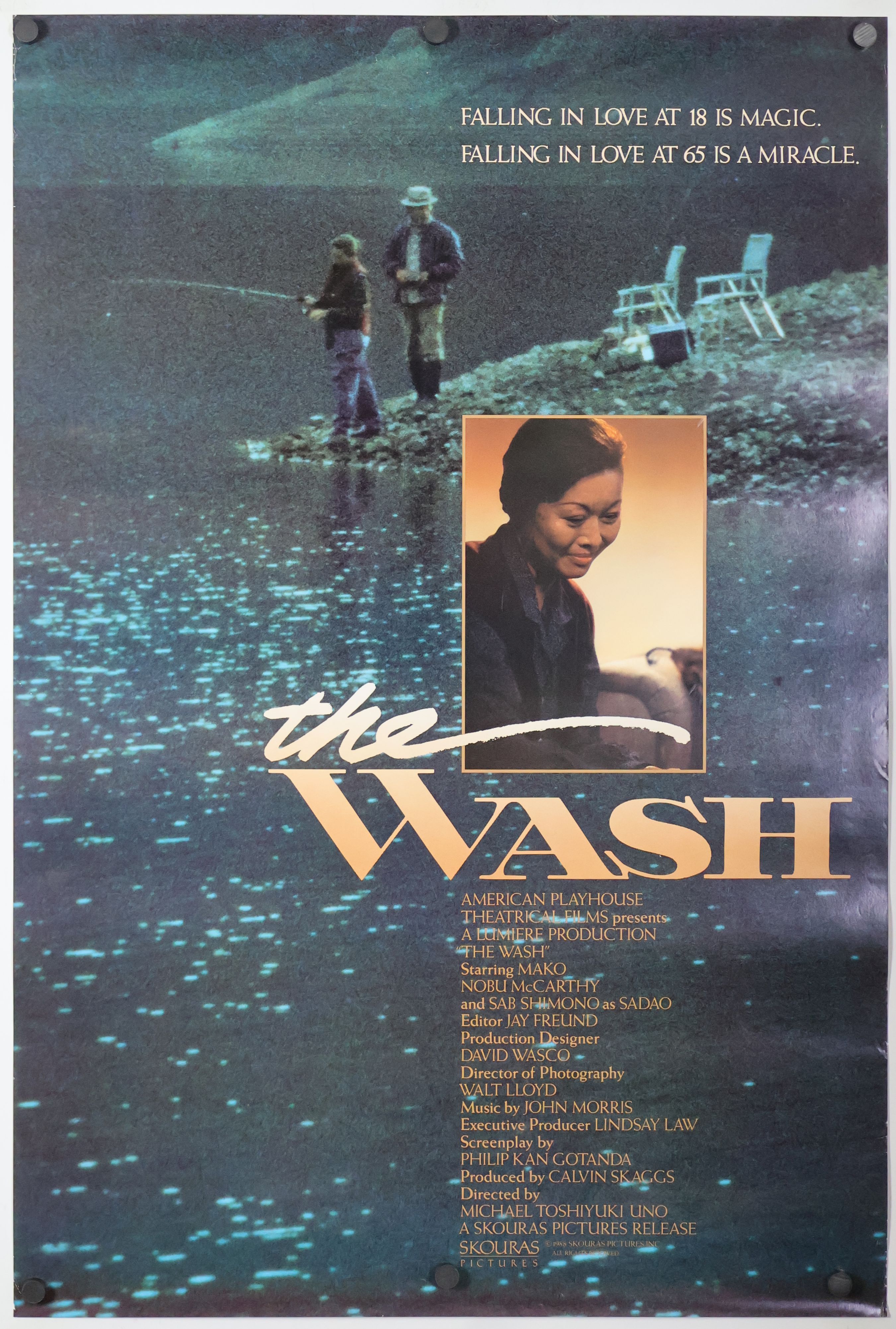 The Wash (1988) original theatrical movie poster - Final