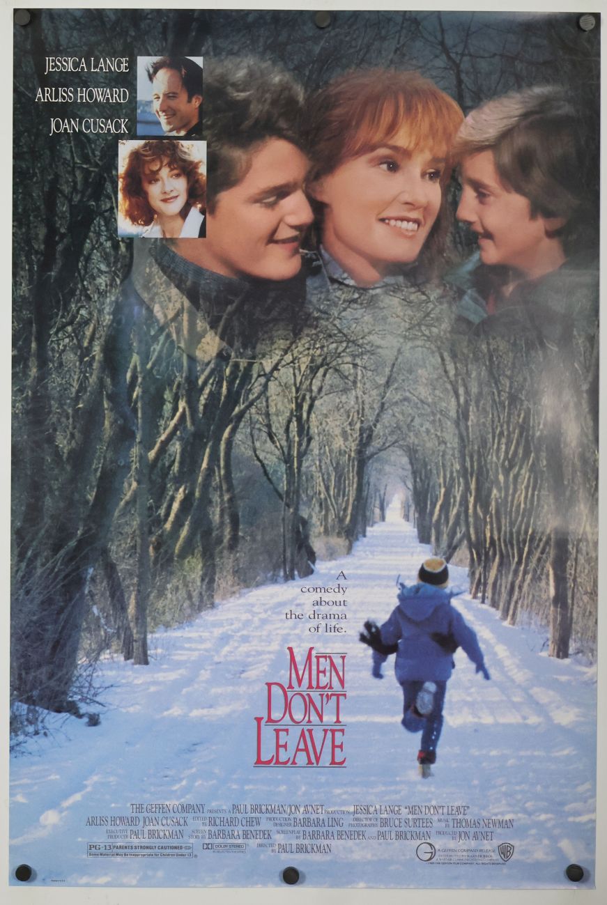 Men Don't Leave (1990) original theatrical movie poster - Final