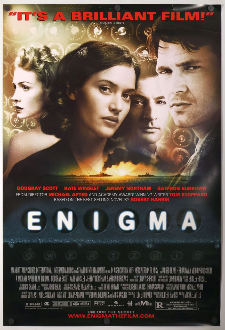 Enigma (2001) original theatrical movie poster - Final