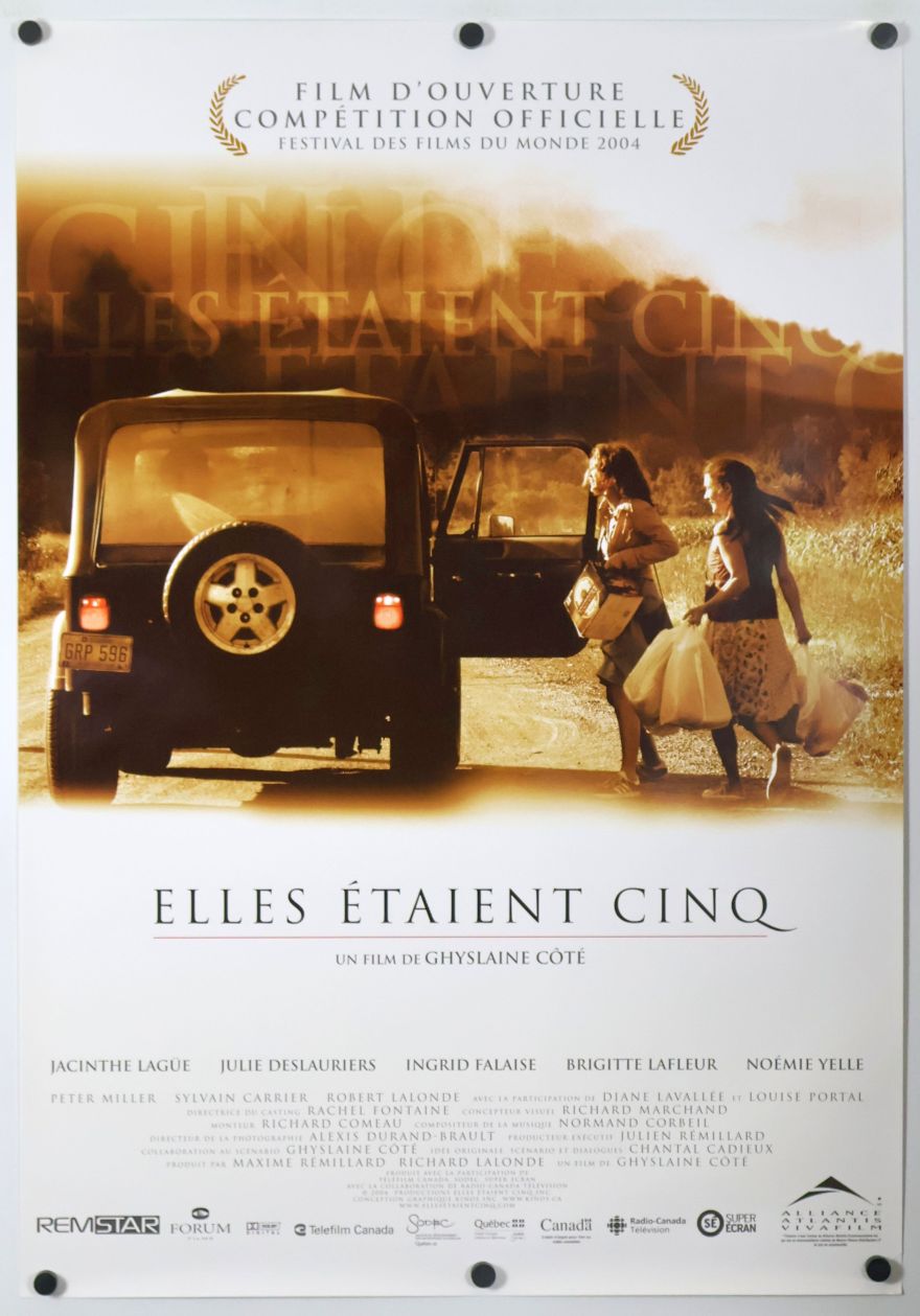 The Five of Us (2004) original theatrical movie poster - Final - French Language