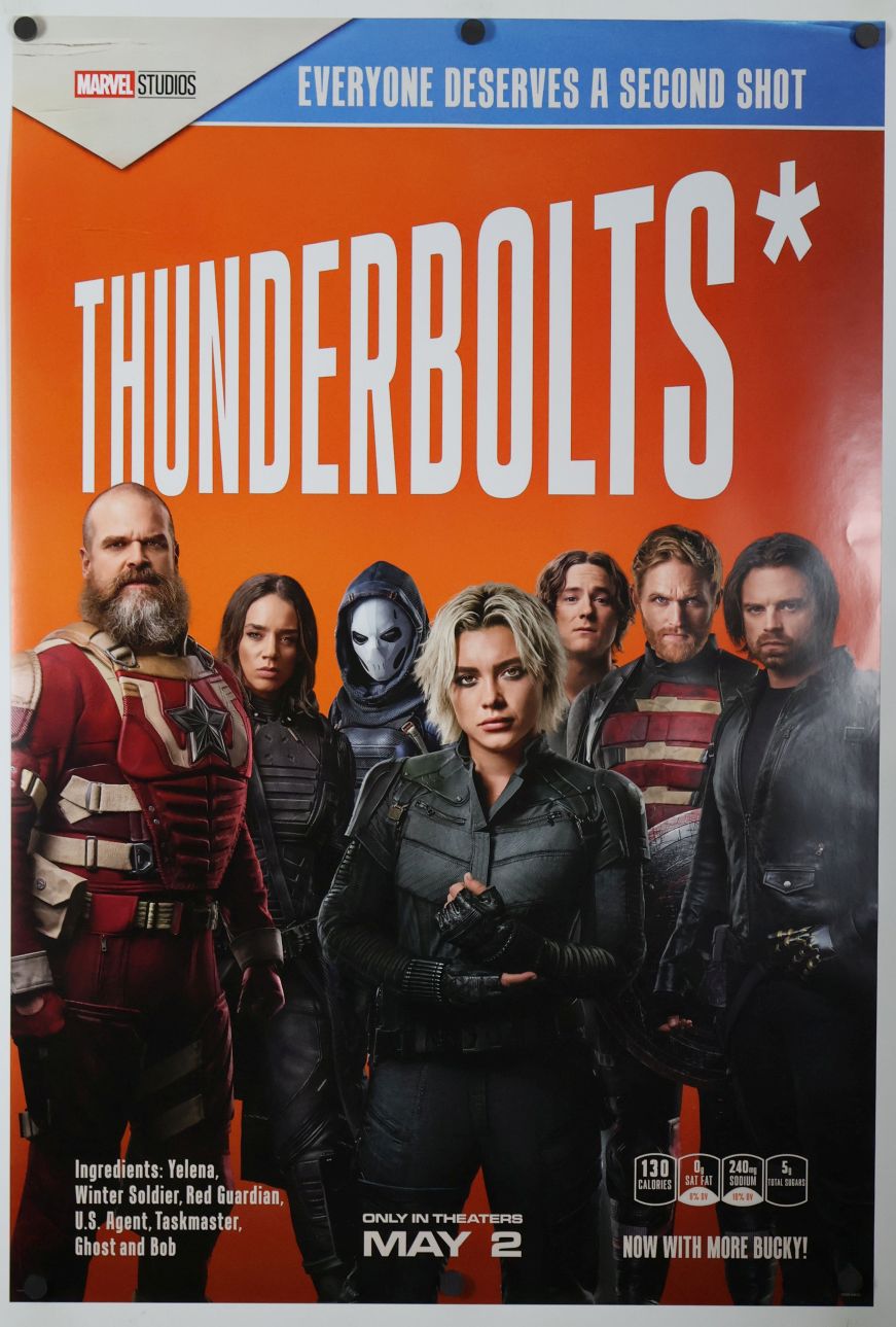 Thunderbolts* (2025) original theatrical movie poster - Advance Style B