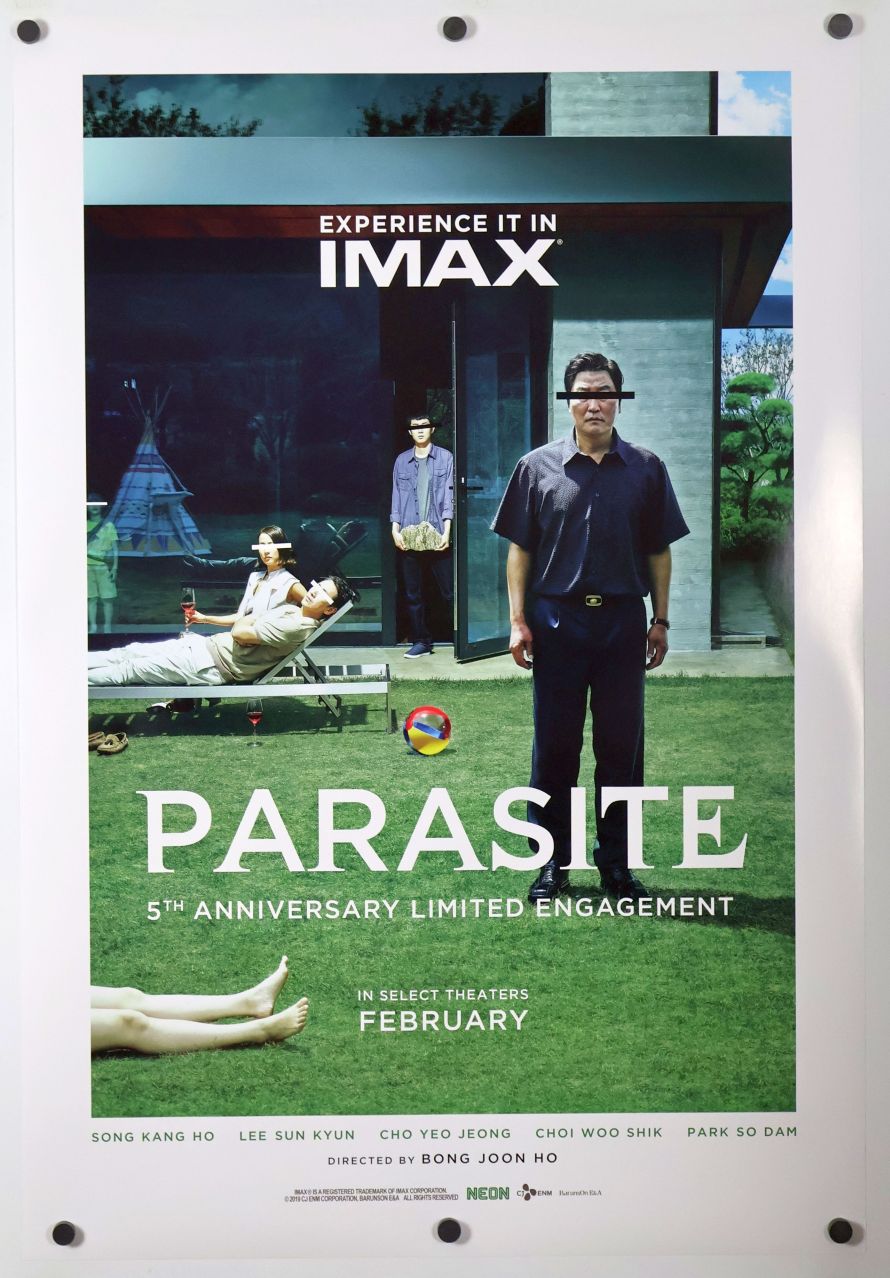Parasite (2025) original theatrical movie poster - International Re-Release