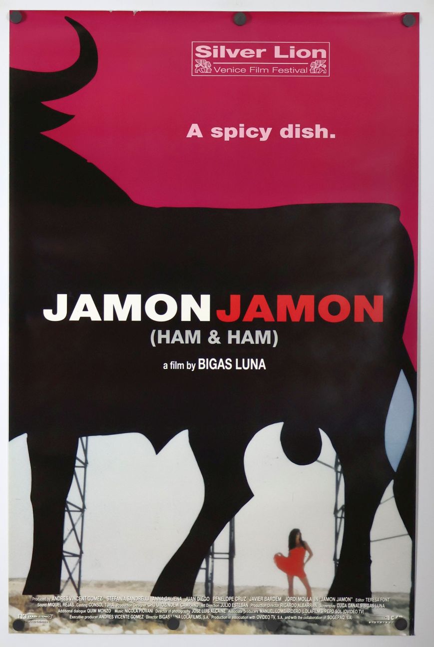 Jamón, Jamón (1994) original theatrical movie poster - Final