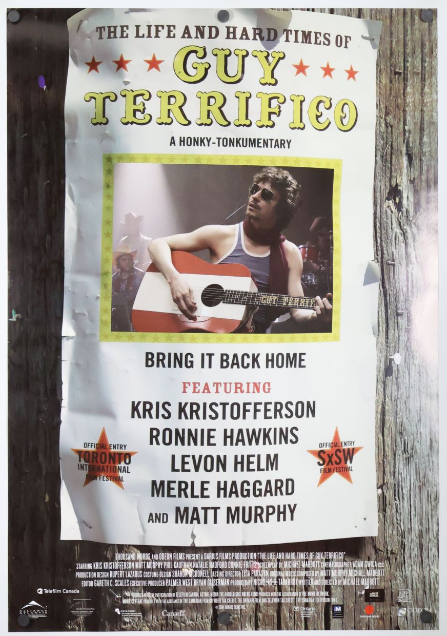 The Life and Hard Times of Guy Terrifico (2005) original theatrical movie poster - Final